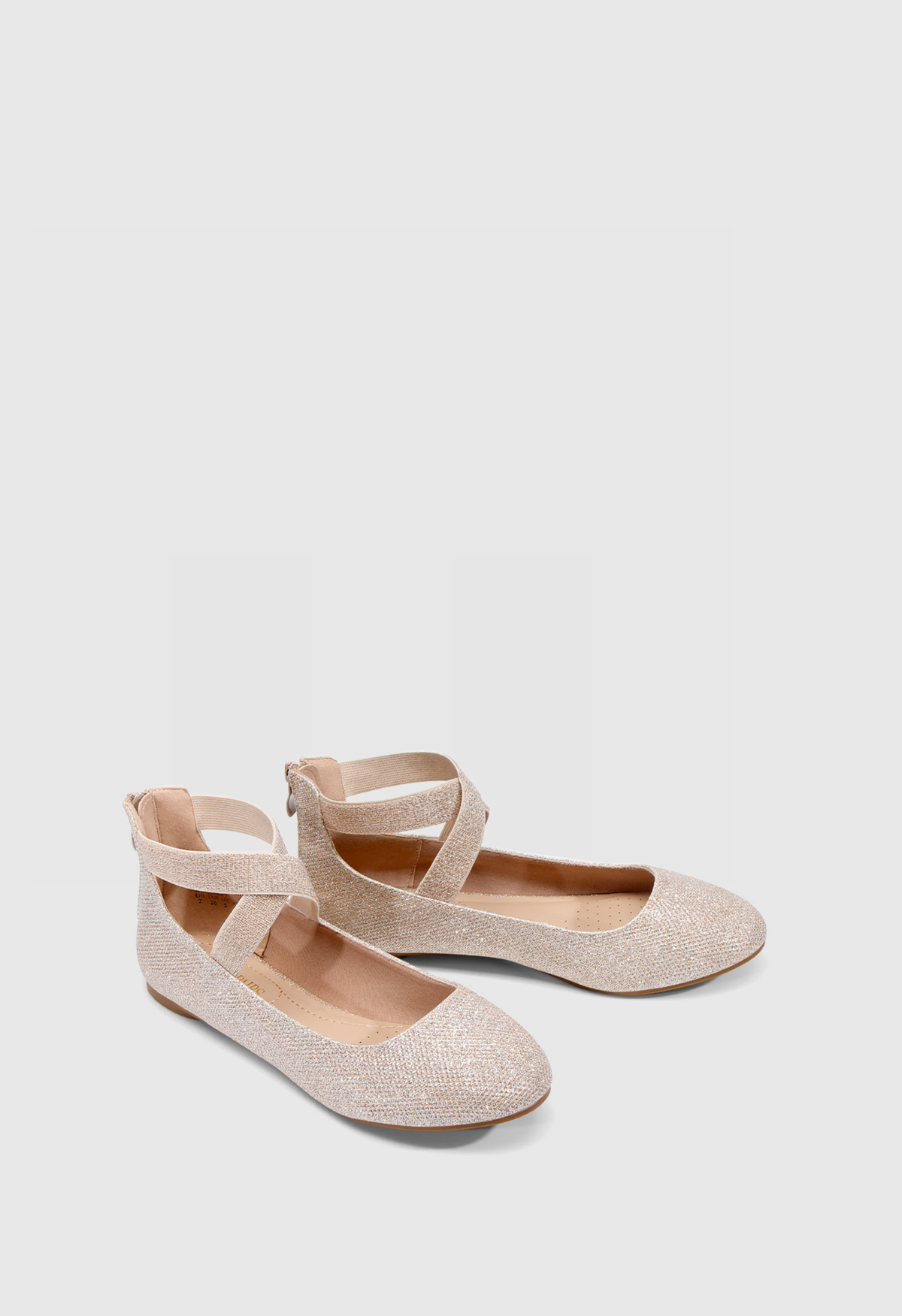 Women's Comfortable Fashion Elastic Ankle Straps Flats Shoes