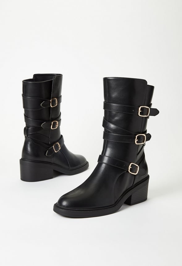 Greer Flat Boot Black