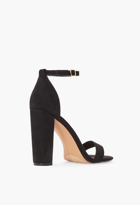 Lorelai Block Heeled Sandal Black