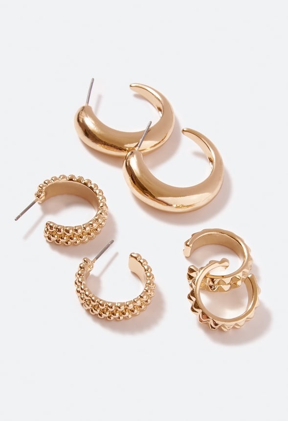 Luisa Boho Hoop Multipack Gold