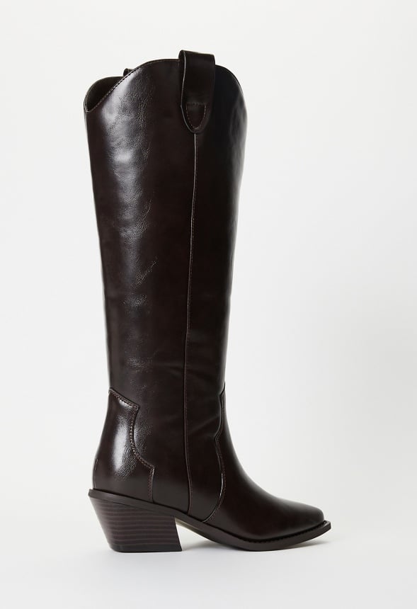 Leander Flat Boot Coffee