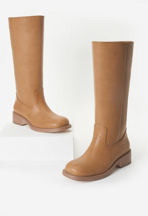 Willa Flat Boot Banana