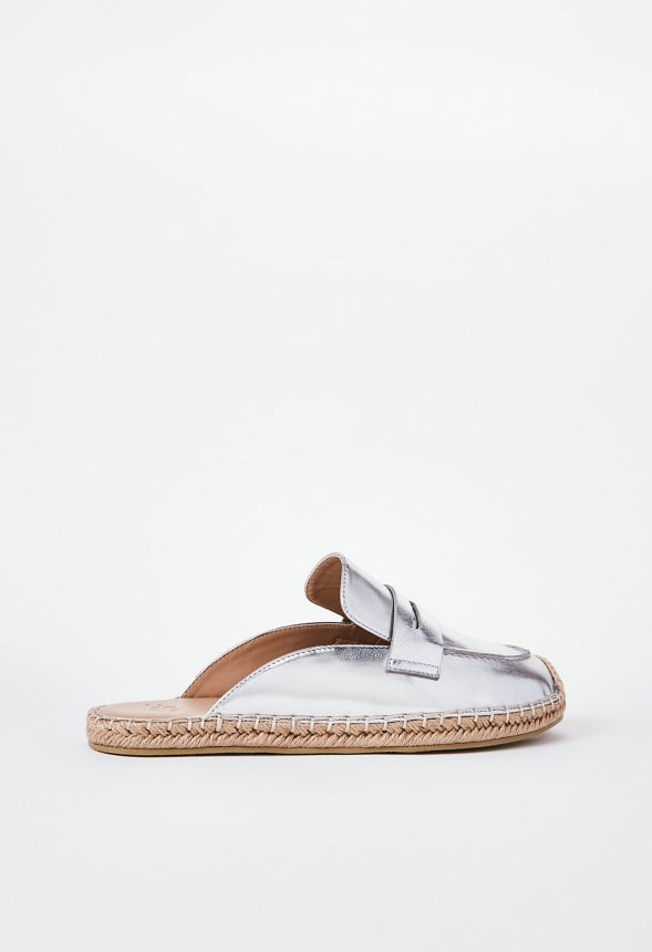 Ailana Flat Mule Silver
