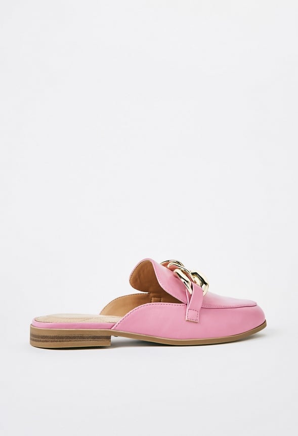 Marissa Flat Mule Moonlite Mauve