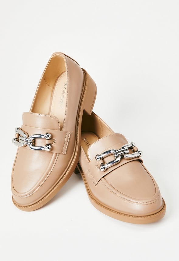 Camille Slip-On Loafer Taupe