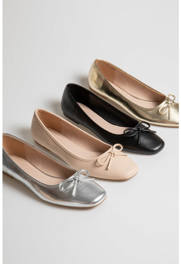 Luciana Ballet Flat Gold