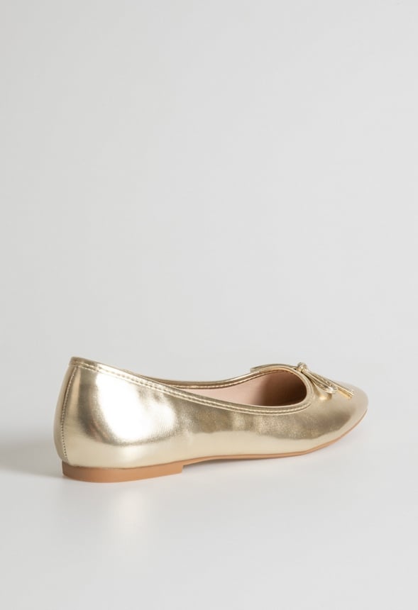 Luciana Ballet Flat Gold