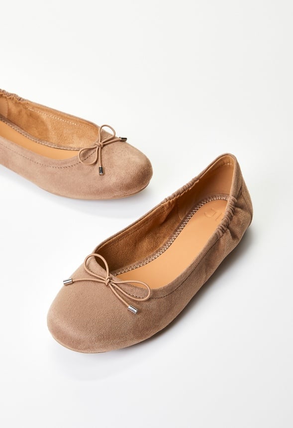 Andi Ballet Flat Taupe