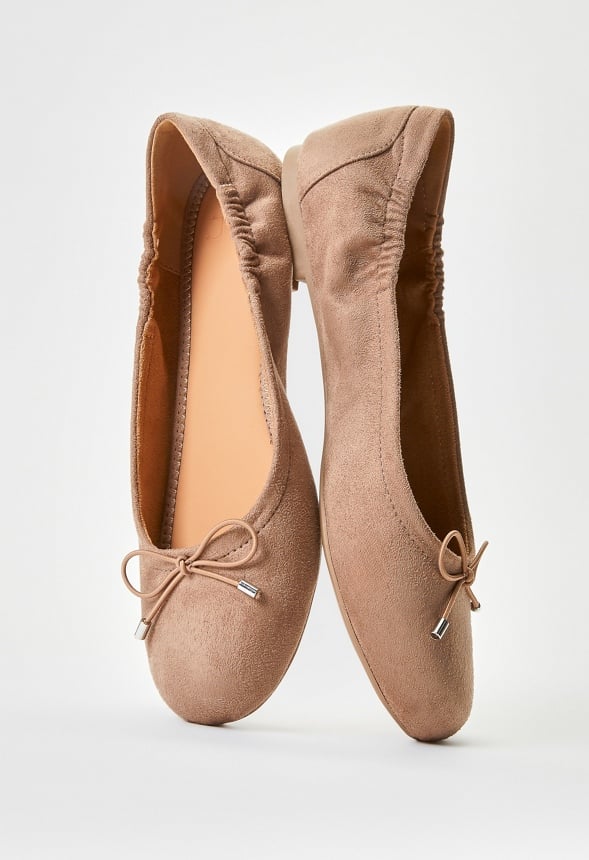 Andi Ballet Flat Taupe