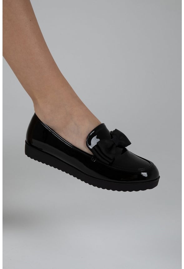 Ella Flat Loafer Black