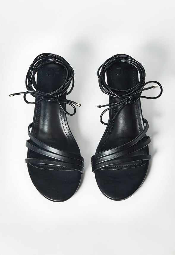Jesamine Heeled Sandal Black