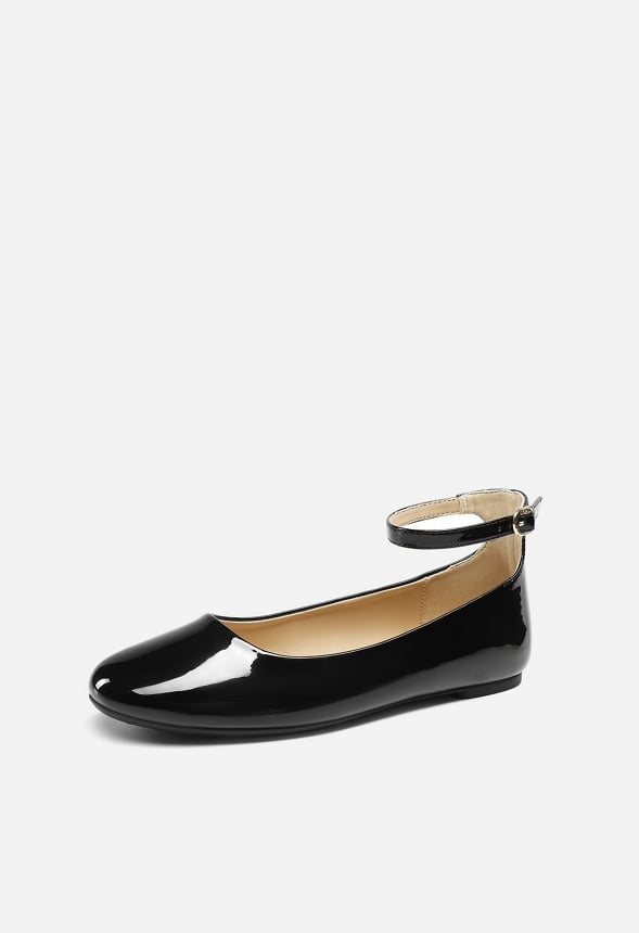 Comfortable Slip On Flats Black