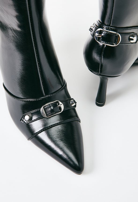 Zimi Stiletto Boot Black