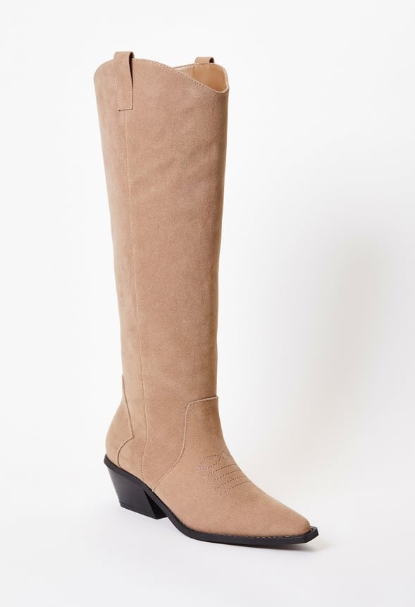 Casey Western Boot Taupe
