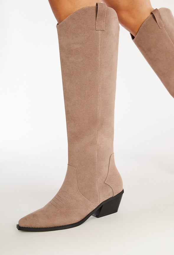 Casey Western Boot Taupe