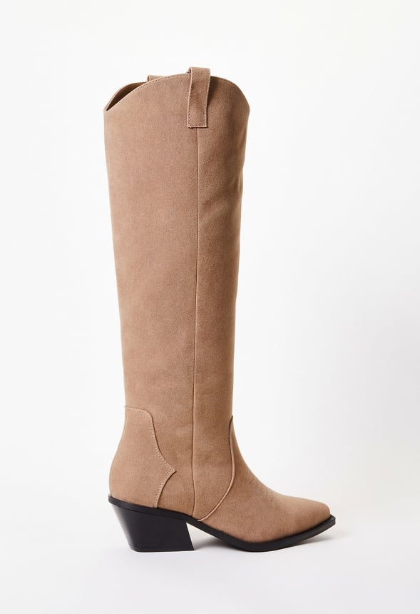 Casey Western Boot Taupe