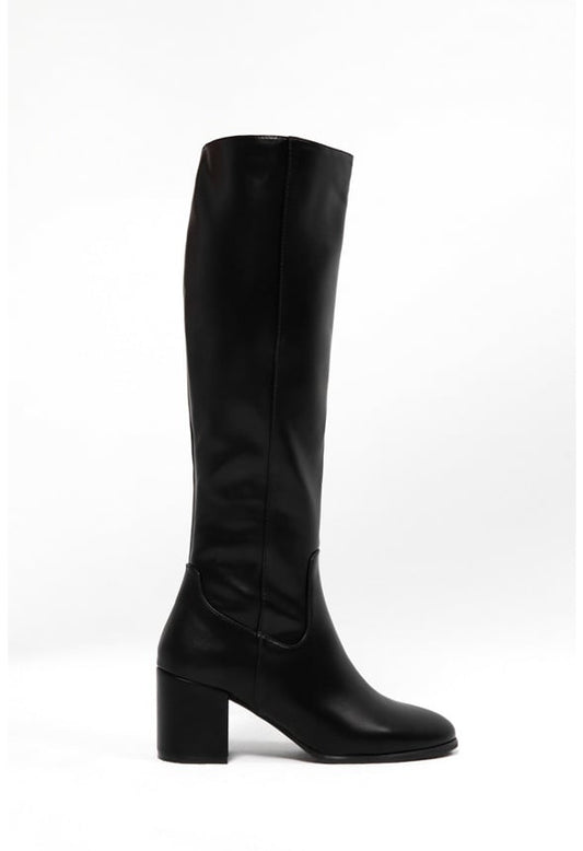 Ivanna Heeled Boot Black