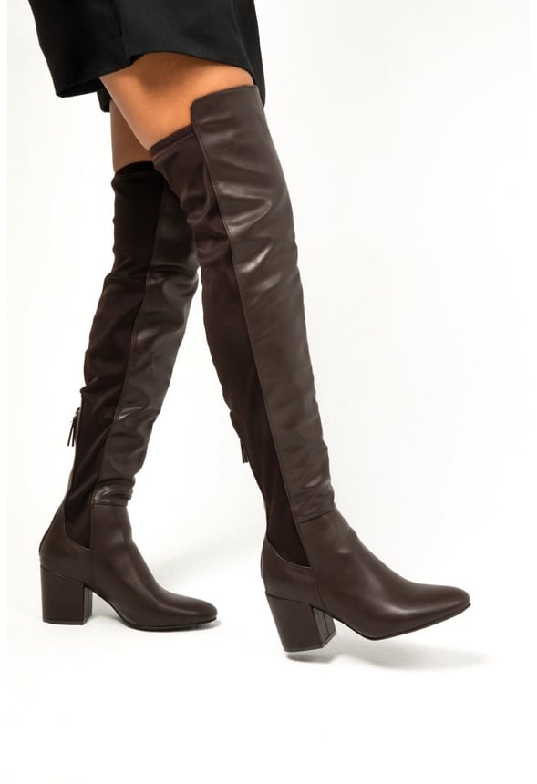 Chris Over-The-Knee Boot Brown
