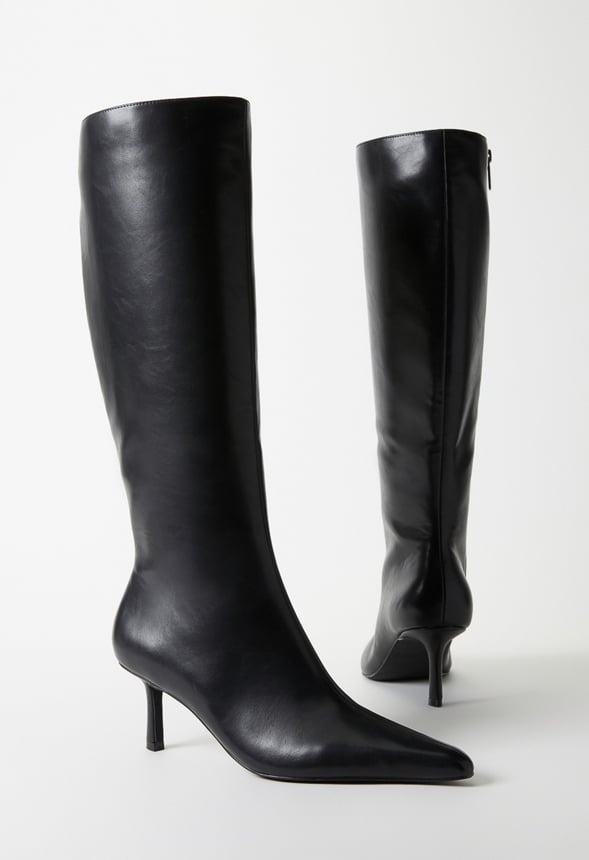 Emilia Stiletto Boot Black