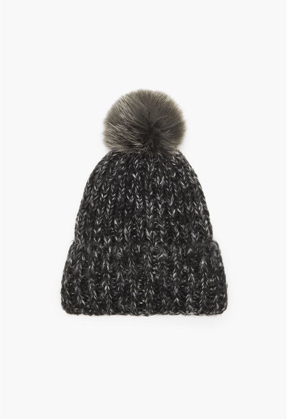 Basic Pom Beanie Black
