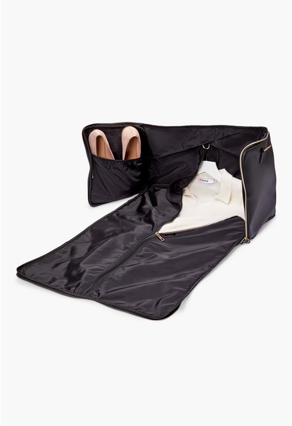 Garment Convertible Weekender Bag Black