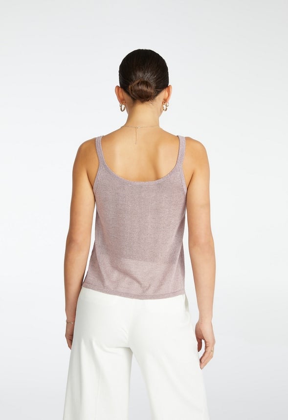 Sweater Tank Top Sea Fog Grey
