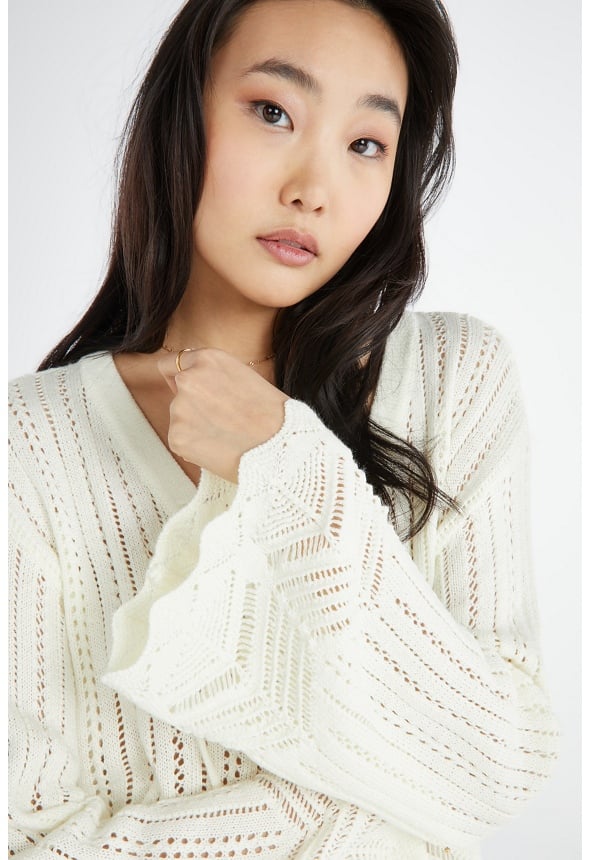 Crochet Top Marshmallow White