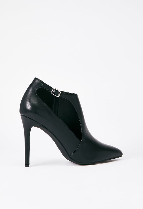 Irina Cut-Out Bootie Black