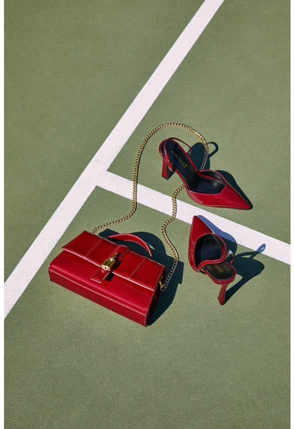 Steffi Slingback Pump Tibetan Red