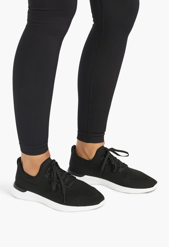 Easton Trainers Black Recycled Active Knit