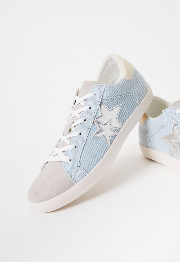 Zaylee Trainers Light Denim Multi