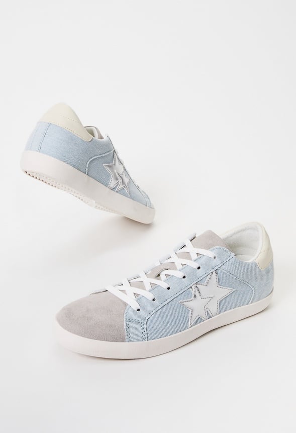 Zaylee Trainers Light Denim Multi