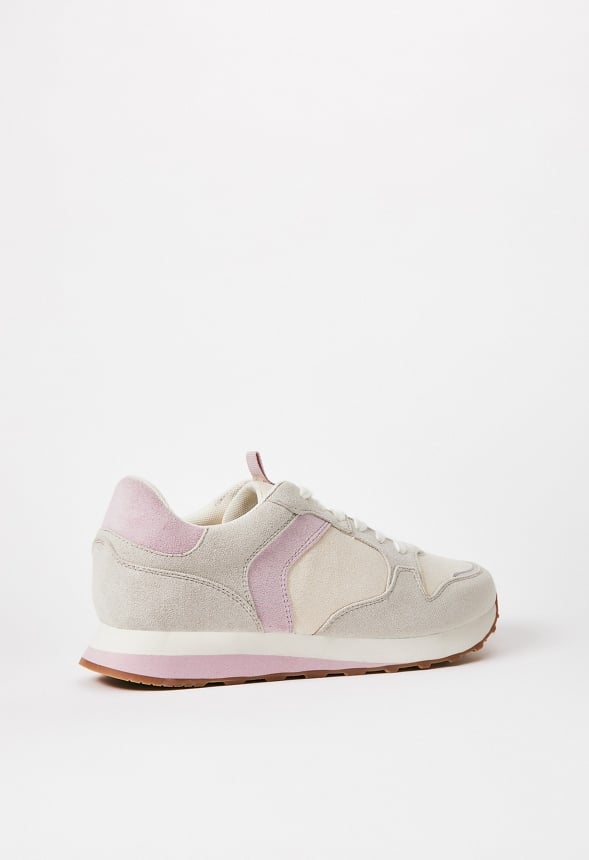 Gwen Athletic Trainers Lilac Snow/ Grey/ Birch